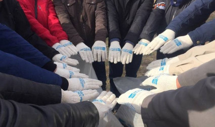 Жители Петровского района Тамбовской области собрали 80 пакетов мусора