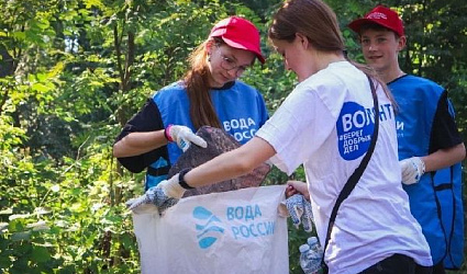 Озернинское водохранилище стало чище на 8 кубометров мусора