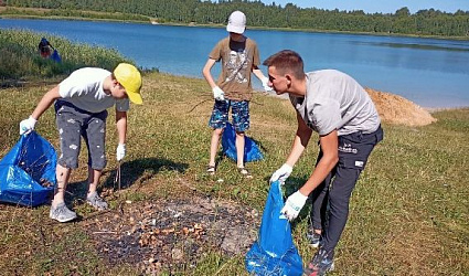 Святое озеро в Рязанской области стало чистым 