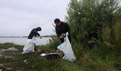Для уборки нет плохой погоды: ударные субботники в Подмосковье