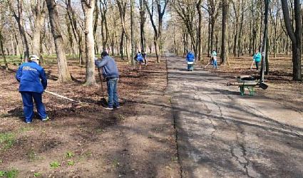  Ростов-на-Дону навел порядок в городских парках