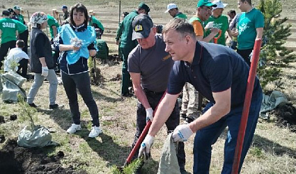 200 человек вышли на субботник в Республике Башкортостан