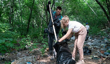 Над рекой Искитимкой взяли шефство экоактивисты «Воды России»
