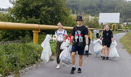 50 мешков мусора собрали волонтеры Златоуста