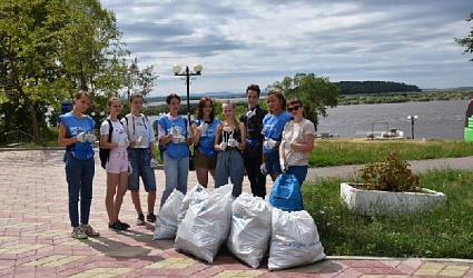 Двенадцать районов Хабаровского края приняли участие в акциях «Вода России» в 2021 году