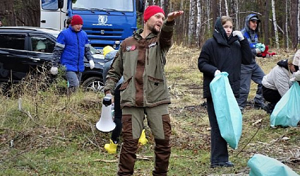 Еще 400 мешков мусора собрали экоактивисты Сибири