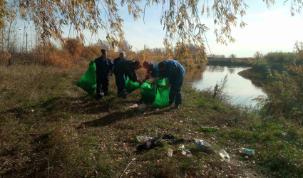 Сотрудники Зеленодольского лесничества в Татарстане приняли участие в акции «Вода России»