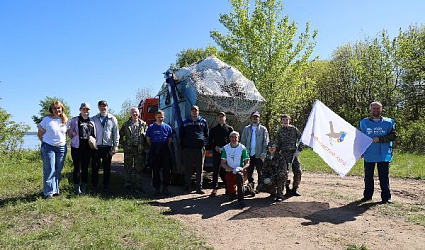 Акция «Вода России» прошла на Артемовских лугах (ВИДЕО)