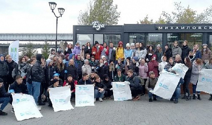 «Зеленые» вузы Новосибирска вышли на финальную акцию «Вода России» 2021 года