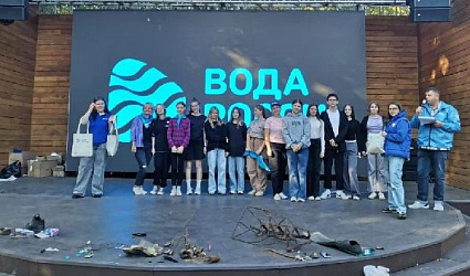 Всероссийская акция «Вода России» состоялась в старинном русском городе Старая Русса