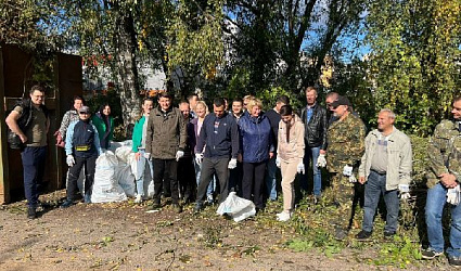Более 350 волонтеров вышли на субботники «Вода России» в Тверской области