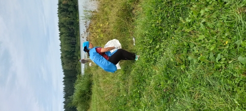 г. Тайга, пруд Новый Парк, 16.08.2024