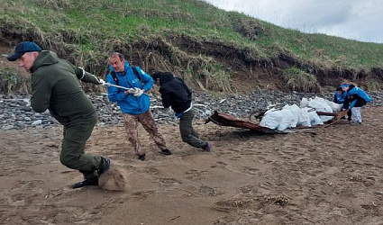 300 человек поучаствовали в двух акциях «Вода России» на Сахалине