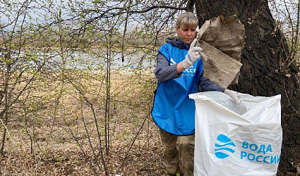 Волонтеры «Воды России» в Хакасии спасли бычка из болота!