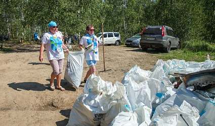 «Вода России» напоминает: не забывайте вывозить мешки с мусором!