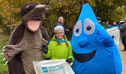 Хохуля и Капа стали участниками экотура «Вода России» в Калужской области