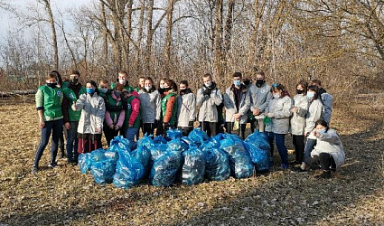 В Белгородской области «разминаются» перед общерегиональным субботником на берегах реки Оскол