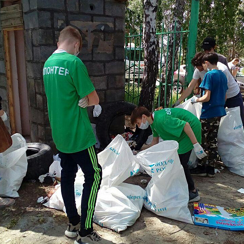 Марафон "Чистые берега" в Челябинской области