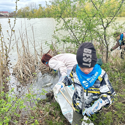 село Светлогорское Абинский район, пруд в селе Светлогорском, 04.04.2025