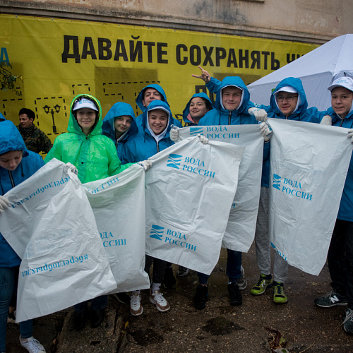 Марафон "Чистые берега" в городе Севастополе