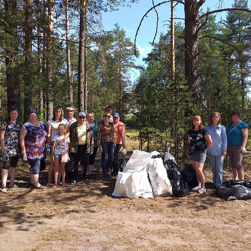 Марафон "Чистые берега" в Вологодской области