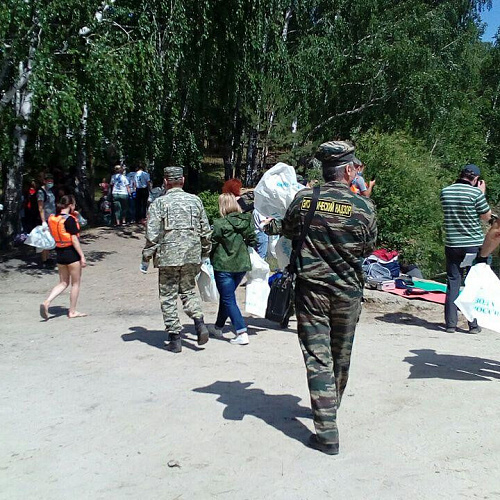 Марафон "Чистые берега" в Челябинской области