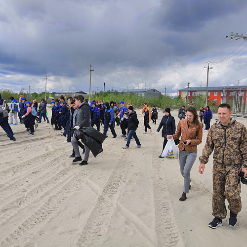 Марафон "Чистые берега" в Ямало-Ненецком автономном округе