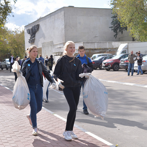 Акция в рамках V Международного экологического форума «Экопросвещение» в Людиново