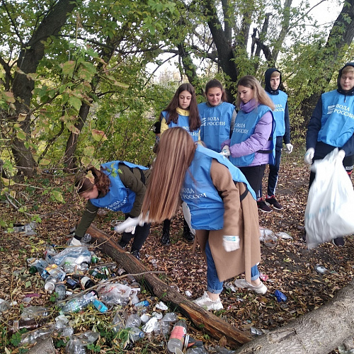 марафон "Чистые берега" в Липецкой области