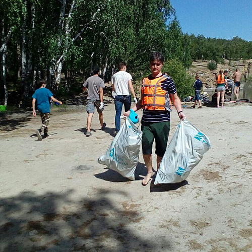 Марафон "Чистые берега" в Челябинской области