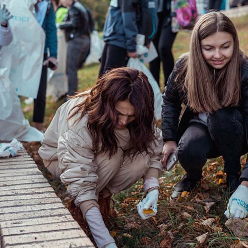 Акция в рамках V Международного экологического форума «Экопросвещение» в Людиново