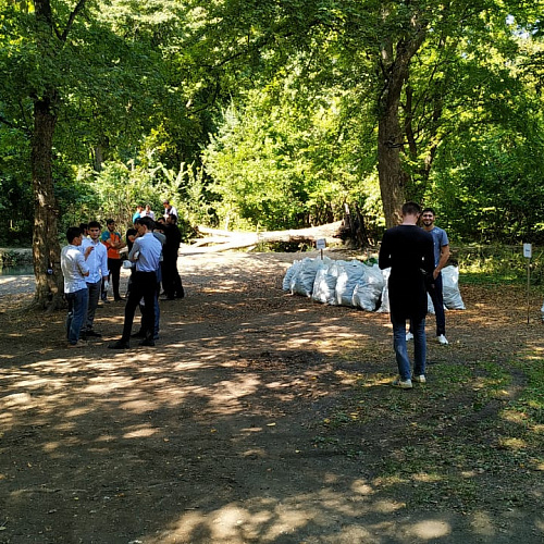 Марафон "Чистые берега" в Чеченской Республике