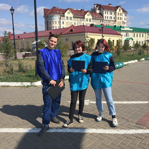 Марафон «Чистые берега Сибири» в городе Омске
