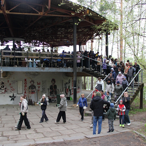 Муром, р.Вербовка, средний и нижний пруд, 26.04.2025
