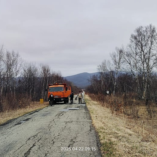 пгт. Пластун, Река вблизи посадочной площадки Пластун, 22.04.2025