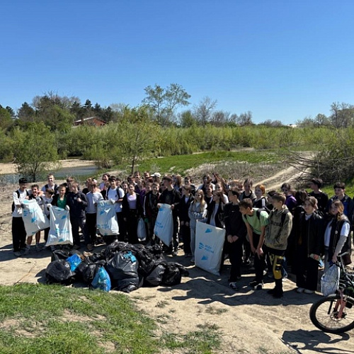 город Абинск, река Абин, 17.04.2025