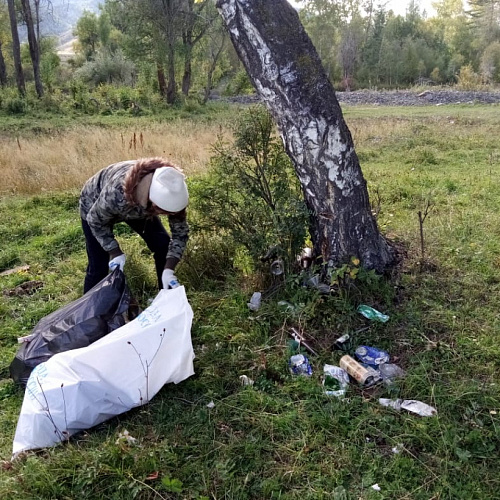 «Чистые берега Сибири» в Кош-Агачском районе Республики Алтай