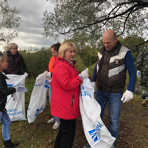 Марафон "Чистые берега" в Калужской области