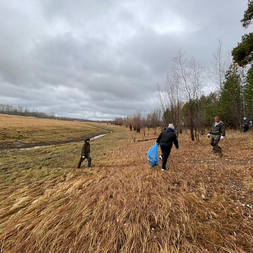 село Нижняя Тавда, река Ангерь, 25.10.2024