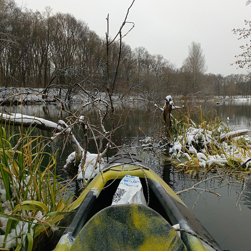 Курск, река Сейм, 08.12.2024