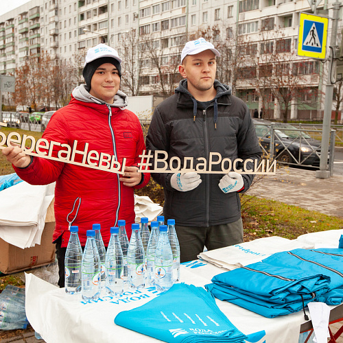 Марафон "Чистые берега" в Санкт-Петербурге