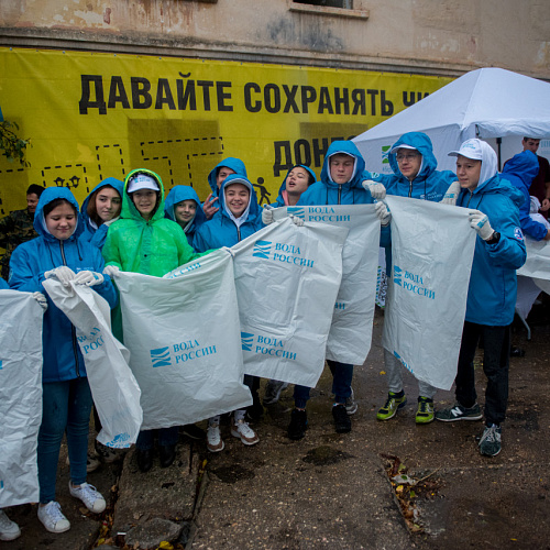 Марафон "Чистые берега" в городе Севастополе