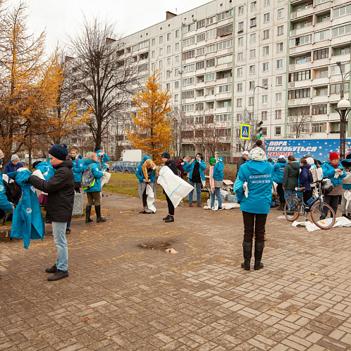 Марафон "Чистые берега" в Санкт-Петербурге